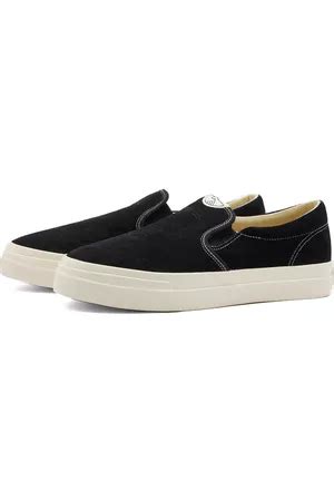 Slip-On Sneakers in Black color for men | FASHIOLA.in