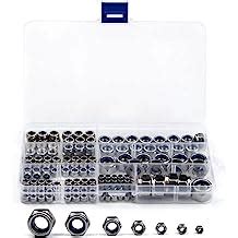 170 Pieces Lock Nuts Assortment Kit,M3 M4 M5 M6 M8 | Ubuy India