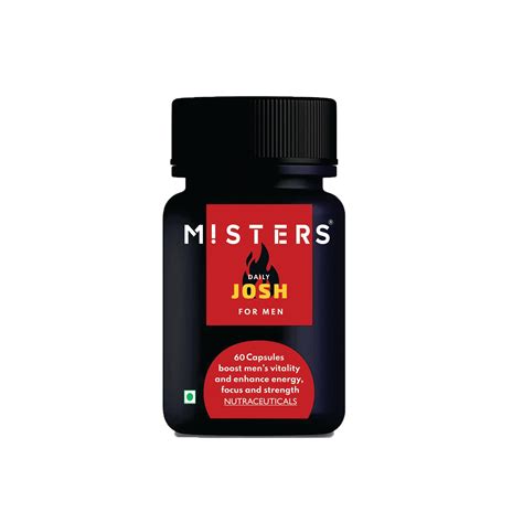 Misters Daily Josh for Men Veg Capsule: Buy bottle of 60 Veg Capsules ...