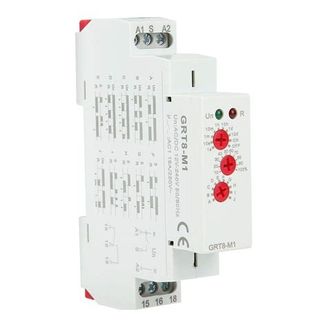 Multifunctional Delay Time Relay, AC/DC 12V~240V Multifunctional Delay ...
