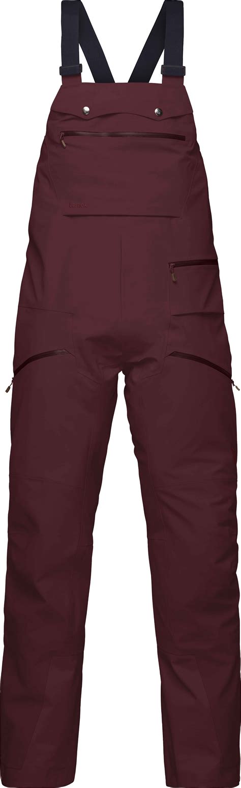 Norrona Tamok Gore-Tex Performance Shell Bib M'S Tawny Port Ski ...