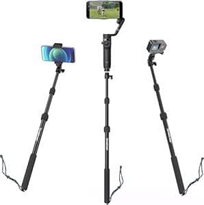 Smatree SmaPole DS1 Extendable Stick with Tripod for DJI OSMO : Amazon ...