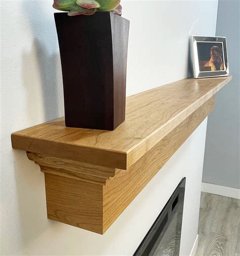 Custom Mantels Floating Fireplace Mantels Fireplace Floating Shelves ...