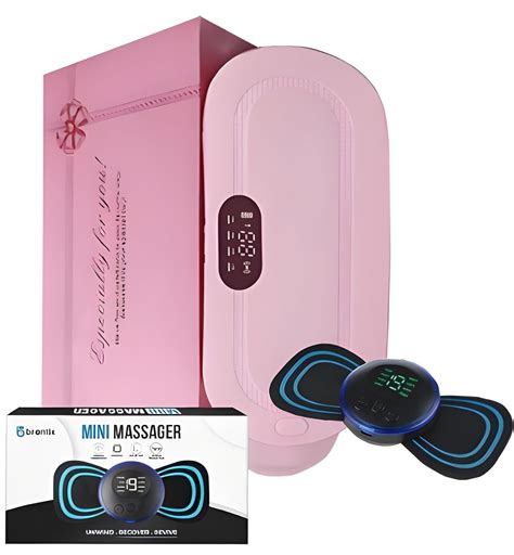 Period Cramp Relief Massager With Heating Pad For Back Pain|Crampfree ...