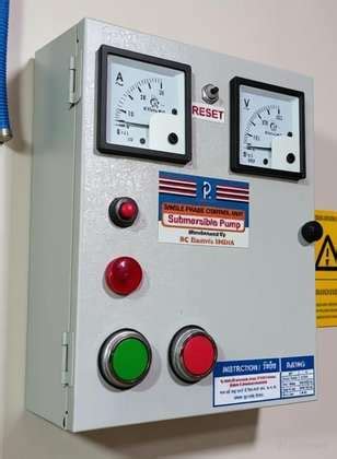 M S control 1.5 HP Automatic Panel For Single Phase For Submersible ...