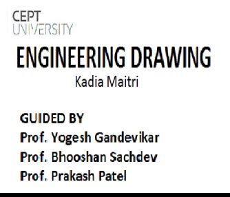 Engineering Drawing | CEPT - Portfolio
