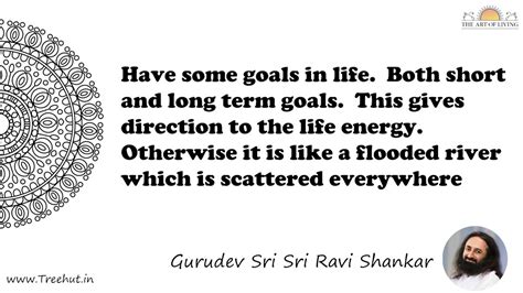 Have some goals in life. Both short and long term goals. ... Quote by ...