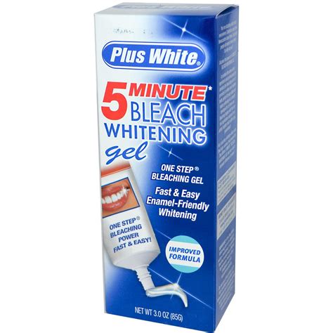 Plus White 5 Minute Bleach Whitening Gel Australia | 5 Minute Bleach ...