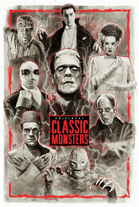 Universal Monsters Canvas Wall Art at Milla Levi blog