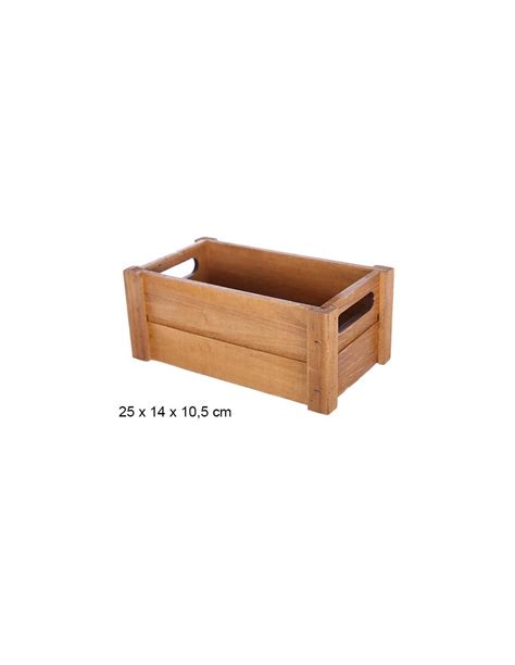 CAJA MADERA CAOBA 25x14x10.5cm