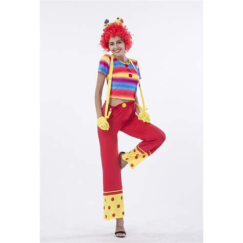 Déguisement Halloween Femme Cirque Harley Quinn Pennywise Costume de ...