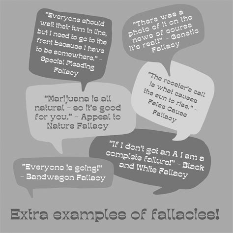 Logical Fallacy 的图像结果