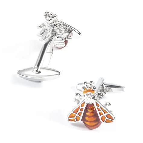 Glaze Golden Brown Honey Bee Cufflinks – SHOPWITHSTYLE