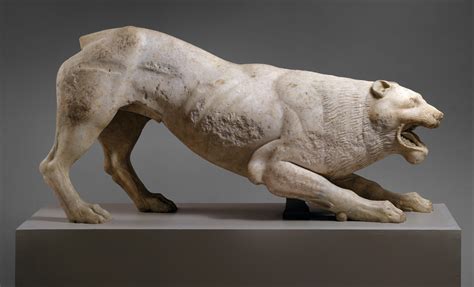 Marble statue of a lion | Greek | Classical | The Metropolitan Museum ...