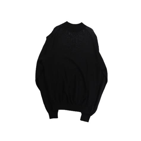 【FIFTY-FIFTY】PRONTO UOMO silk × cotton high gauge mock neck knit -8918 ...