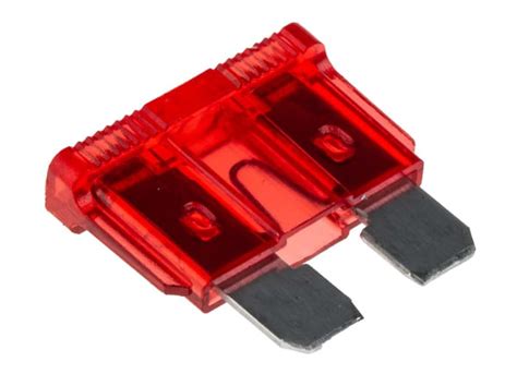 RS PRO | RS PRO 10A Red Blade Car Fuse, 32V dc | 563-744 | RS
