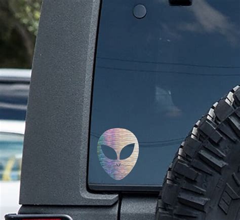 Alien Head Sticker 的图像结果
