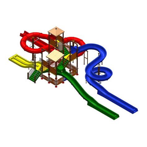 Multi Play Station - AT4A Range Aqua Tower Water Slide Manufacturer ...