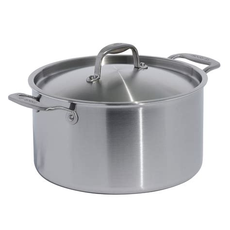 MADE IN 8 QT Stockpot with Lid| JK Adams