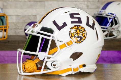 LSU Tigers Riddell Speed Authentic Helmet - GG Edition 00276 - Green ...