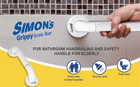 Simon's Grippy Heavy-Duty Nylon and SS304 Inside Bathroom and Toilet ...