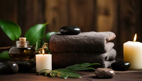 AI generated Relaxation, spa treatment, nature, massaging, luxury ...
