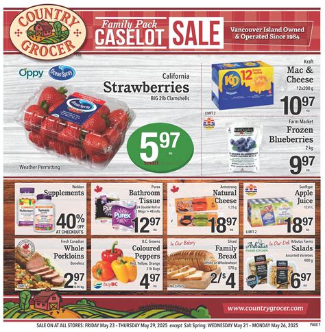 Country Grocer Flyer May 23 to 29