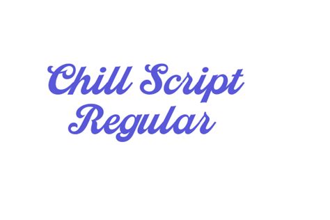 Image result for Fe Chill Script