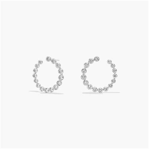 Lab Grown Diamond Hoop Earrings | Blue Nile