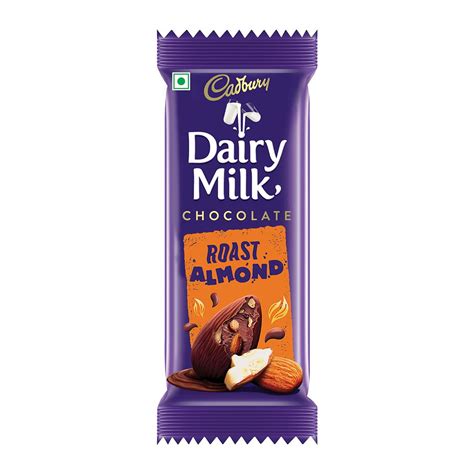 Cadbury Dairy Milk Roast Almond Chocolate Bar, 36 gram – MedXpert Pharmacy