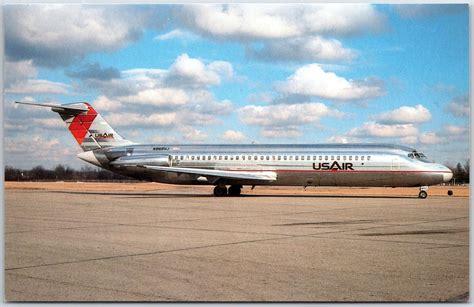 Airplane USAir McDonnell Douglas DC-9-31 N966VJ New Paint Scheme ...