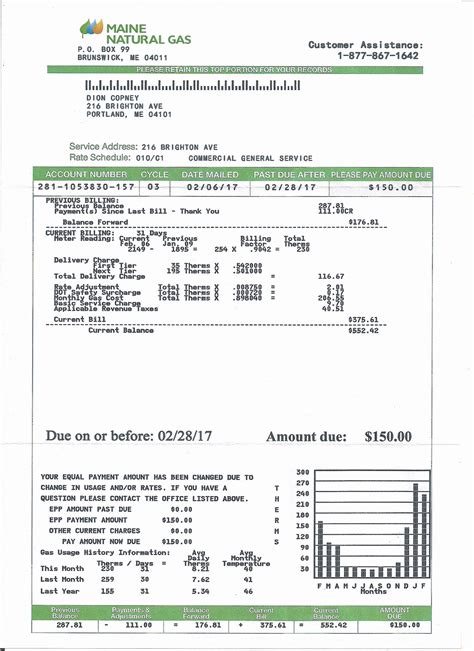 Gas Bill Template - Employee Onboarding Template