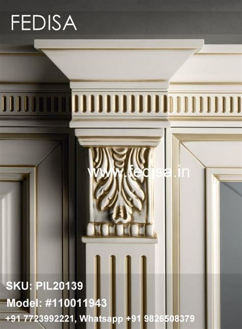 Interior House Pillars Pillar Cladding Designs House Portico Pillar ...