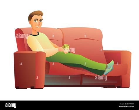 People Sitting On Couch Clipart