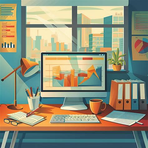 Office Computer Cartoon 的图像结果