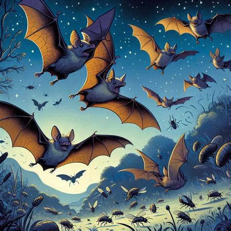 Read 10 Mind-blowing Bat Facts For Kids - habitat of insects