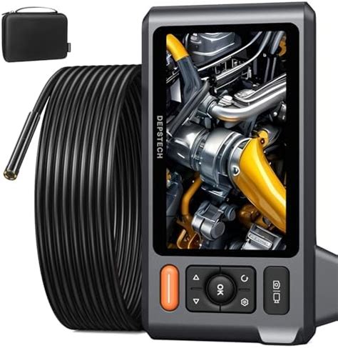 DEPSTECH DS520 5" IPS Screen Borescope Camera Tool, 0.25in Probe HD ...