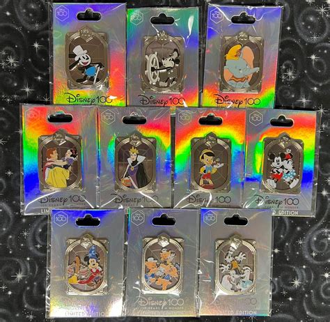 Celebrating 100 Years with Character Series 1 Pins at Disney Employee Center - Disney Pins Blog