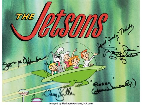 The Jetsons Script Cover Cel for Unproduced Live-Action Film Signed ...