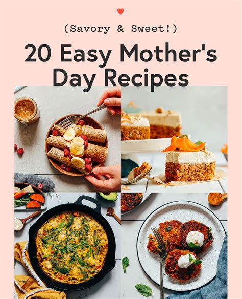 20 Easy Mothers Day Recipes - Minimalist Baker - Worksheets Library