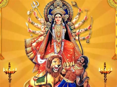 How Durga was born Who gave weapons to Durga