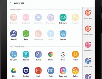 Galaxy TAB S4: Air Command | Samsung India