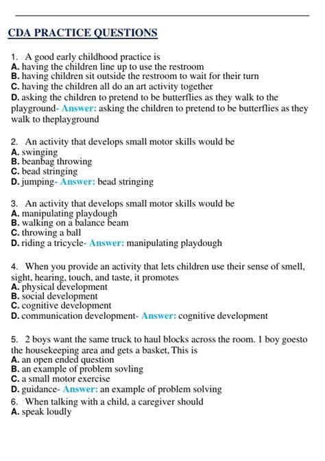 CDA PRACTICE QUESTIONS ( UPDATED 2025 ) | QUESTIONS WITH 100% VERIFIED ...