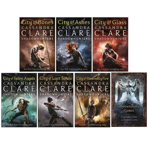 Cassandra Clare The Mortal Instruments Shadowhunters 7 Books Collection ...