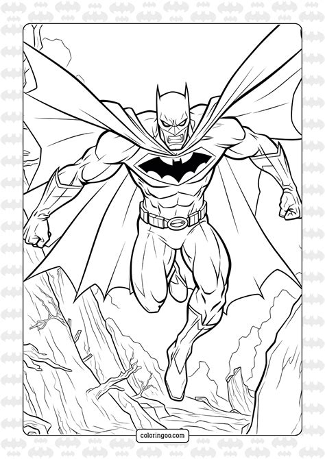 Batman Coloring Page
