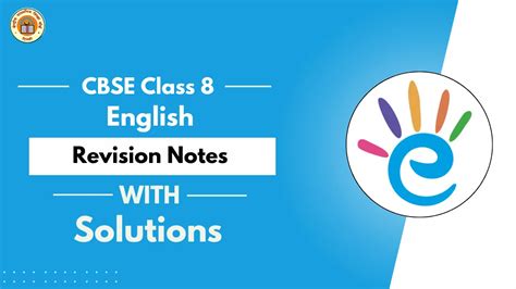 CBSE Class 8 English Revision Notes - PDF Download