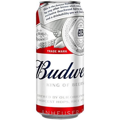 American Beer Cans Budweiser American Beer 48 Cans 330mL – Flasked