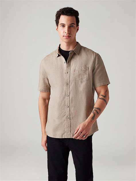 Men's Solid Slim Fit Shirt – Levis India Store