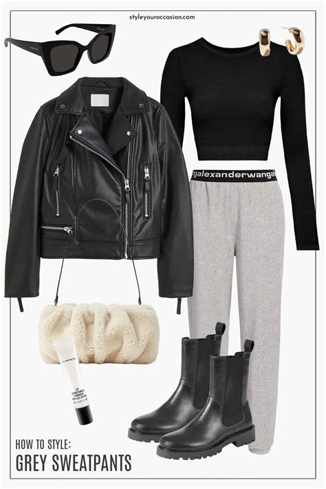 11+ Chic Grey Sweatpants Outfit Ideas To Copy This Year