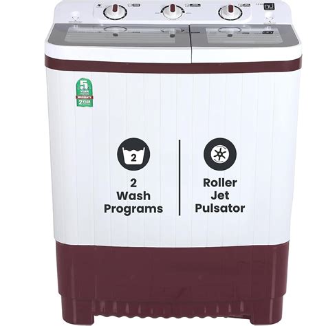 Buy NU 7 Kg Semi-Automatic Top Load Washing Machine with Soft Close ...